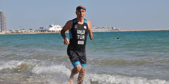 Engelli triatlet ilk kez giyeceği milli formayla madalya kazanma peşinde