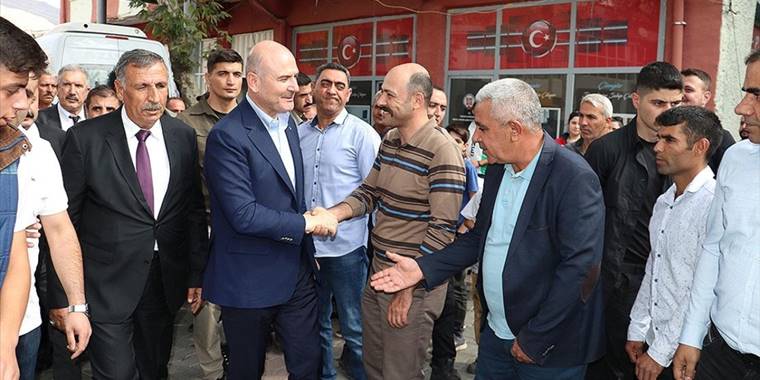 Bakan Soylu: Bizim terörün dışında hiç kimseye karşı bir söz söylediğimiz yok