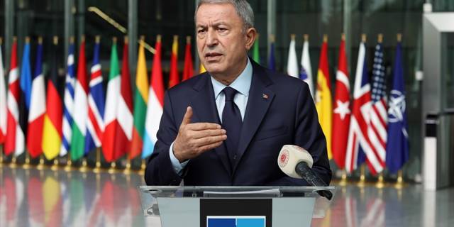 Milli Savunma Bakanı Akar: Panagiotopoulos ile görüşmede diyaloğun artırılmasının önemine vurgu yaptım