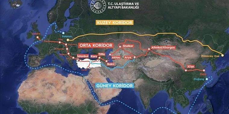 Jeopolitik gelişmeler Türkiye'nin Orta Koridor'daki rolünü güçlendiriyor