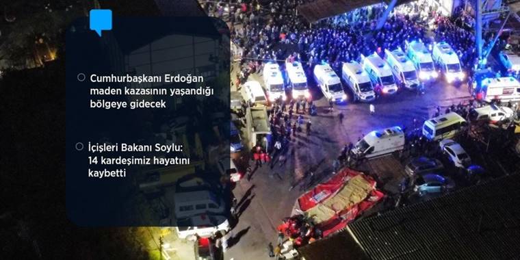 Bartın'da maden ocağında patlama