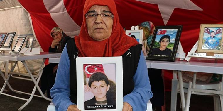'Oğlumu PKK ve HDP'den istiyorum'