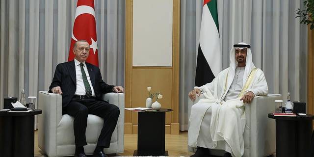 Erdoğan, BAE Devlet Başkanı Al Nahyan ile telefonda görüştü