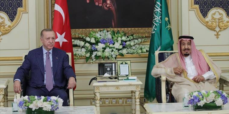 Kral Selman, Erdoğan'a taziye mesajı gönderdi