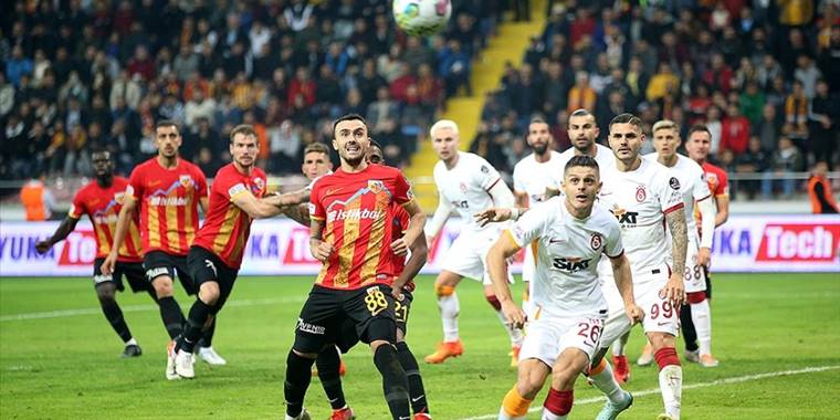 Galatasaray ve Kayserispor PFDK'ye sevk edildi