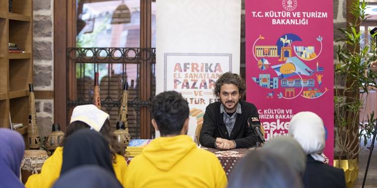Başkentteki Afrika Kültür Evi'nde "Belgeselcinin Afrika Notları" söyleşisi düzenlendi