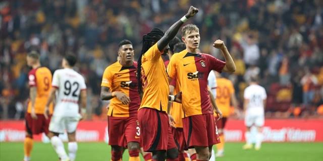 Galatasaray, kupada turu farklı skorla aldı