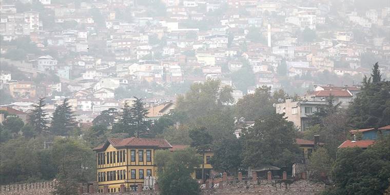 Bursa'da yoğun sis etkili oldu