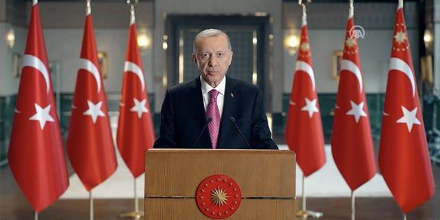 Cumhurbaşkanı Erdoğan: 2053'te net sıfır emisyona ulaşmak için gerekli tüm adımları atmayı sürdüreceğiz