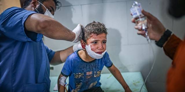 Esed rejiminin İdlib’e saldırısında 2 çocuk yaralandı