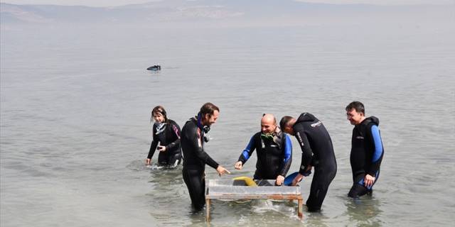 Marmara Denizi'ndeki Kibatos batığında zeytinyağı işliği ve hamam yapısı bulundu