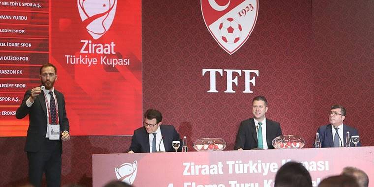 Ziraat Türkiye Kupası 4. eleme turunun eşleşmeleri belli oldu