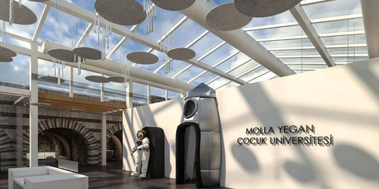 Bu medresede çocuklar ‘astronot’ olacak