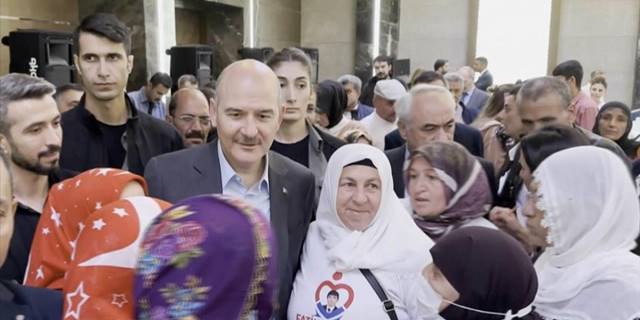 İçişleri Bakanı Süleyman Soylu, Diyarbakır anneleri ile bir araya geldi