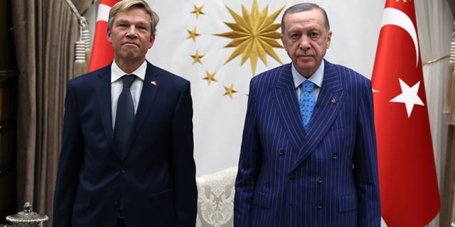 Hollanda'nın Ankara Büyükelçisi Wijnands, Cumhurbaşkanı Erdoğan'a güven mektubu sundu