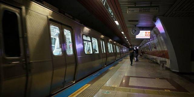Metro seferleri saat 23.00 itibarıyla Taksim istasyonundan aktarmalı yapılacak