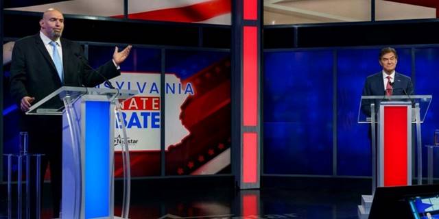 ABD'de Mehmet Öz ve rakibi Fetterman, canlı yayında kozlarını paylaştı