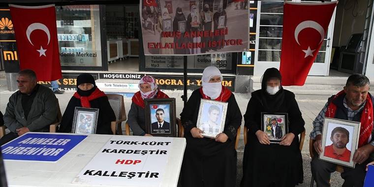 Muş'ta çocuklarını terör örgütünden kurtarmak isteyen aile sayısı 42'ye yükseldi