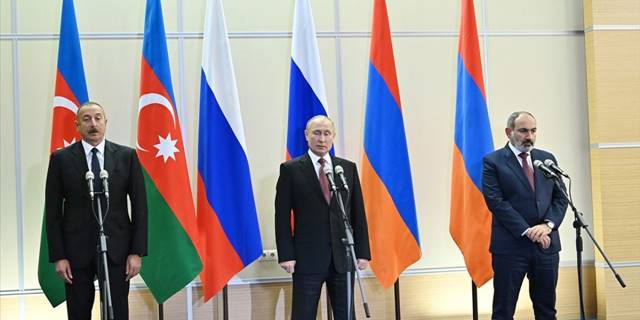 Putin, Aliyev ve Paşinyan, 31 Ekim'de Soçi'de bir araya gelecek