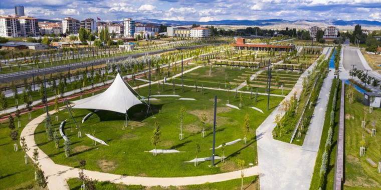 Kahramankazan Millet Bahçesi açılışa hazırlanıyor