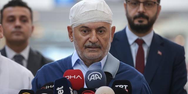 Azerbaycan'da trafik kazası geçiren Binali Yıldırım hastaneden taburcu edildi