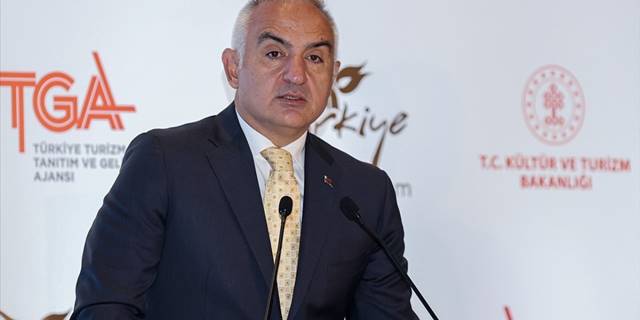 Kültür ve Turizm Bakanı Ersoy: Yıl sonu hedefimiz 50 milyon turist, 44 milyar dolar gelir