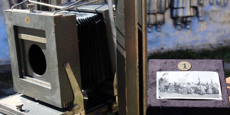 'Cumhuriyeti Biz Böyle Kazandık' adlı fotoğrafın çekildiği makine müzede sergilenecek