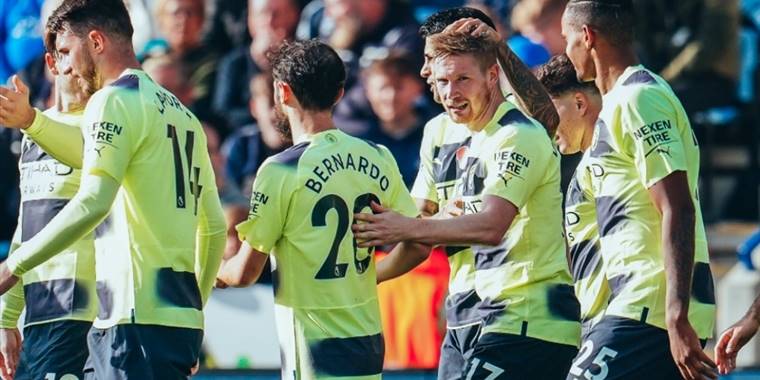 Premier Lig'de Manchester City, Leicester City deplasmanında kazandı