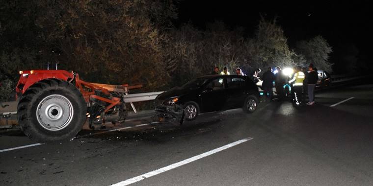 Kırıkkale'de trafik kazalarında 7 kişi yaralandı