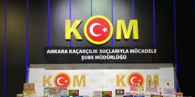 Ankara'daki kaçakçılık operasyonunda 2 şüpheli gözaltına alındı