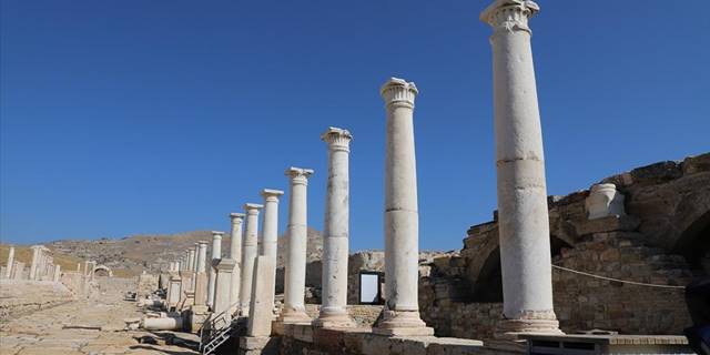 Tripolis'te 1500 yıllık taş kesme atölyesi ortaya çıkarıldı