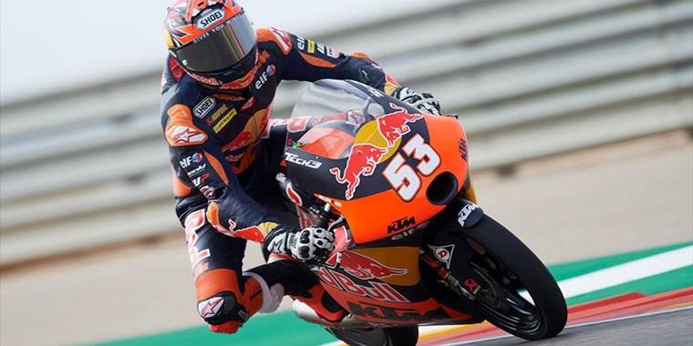 Deniz Öncü, Moto3 sezonunun son yarışına İspanya'da çıkacak