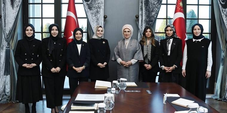 Emine Erdoğan, MÜSİAD Kadın Komitesi üyeleriyle bir araya geldi