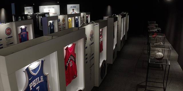 NBA'in renkli dünyasının keşfedileceği "The NBA Exhibition" sergisi İstanbul'da açıldı