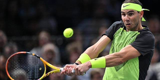 Rafael Nadal, Paris Masters'ın ikinci turunda elendi