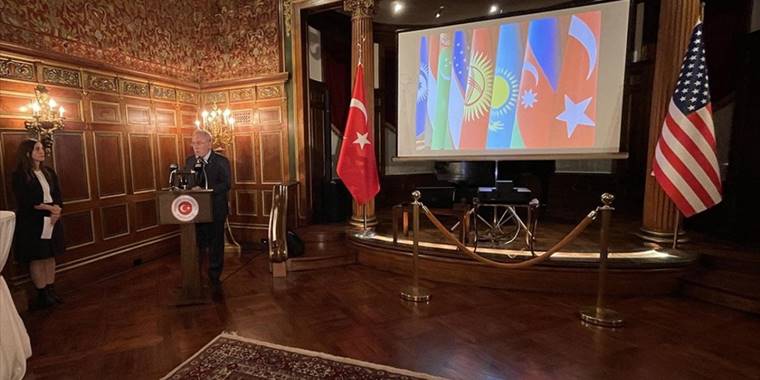 Washington'da Türk Devletleri Teşkilatının kuruluş yıl dönümü dolayısıyla resepsiyon düzenlendi
