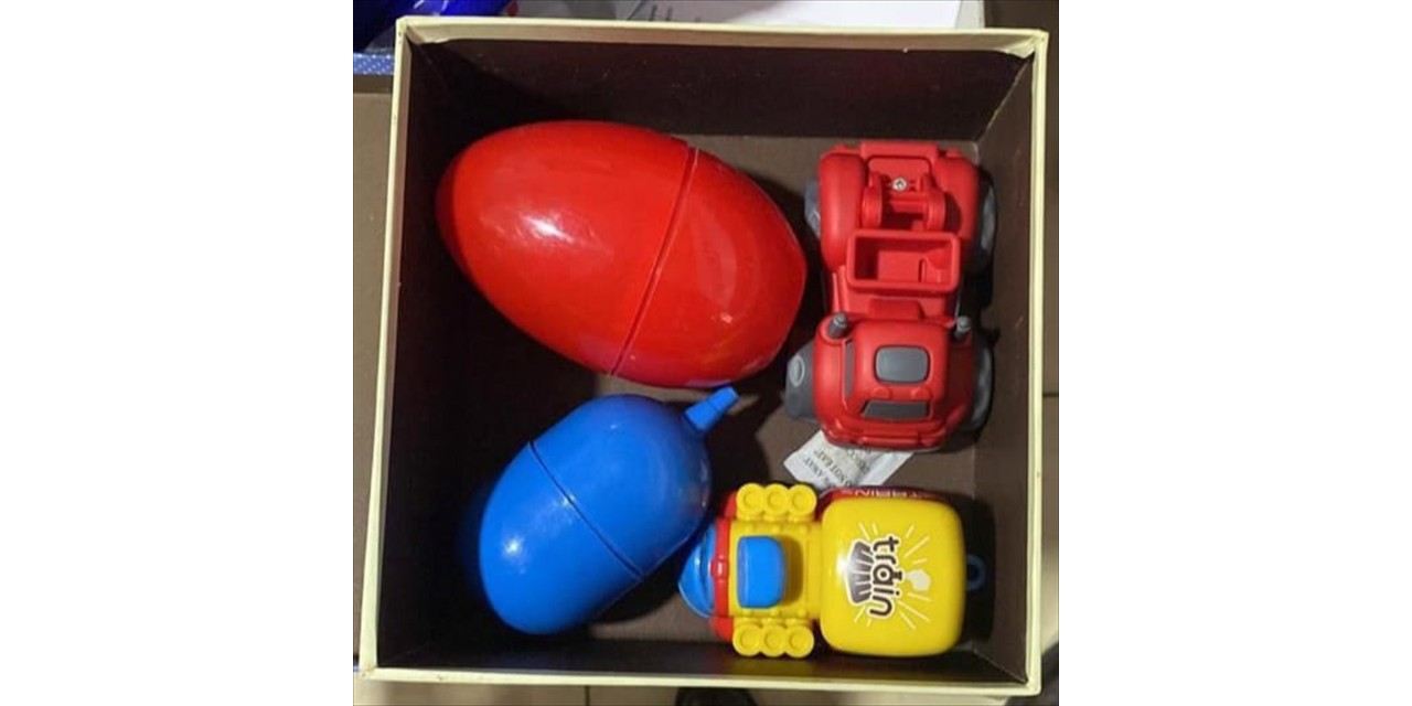 Konya'da kargo şirketine gönderilen "sürpriz yumurta"dan uyuşturucu çıktı