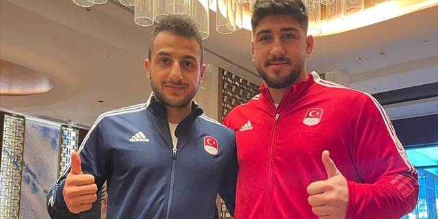 Milli judocular Bilal Çiloğlu ve Mert Şişmanlar, Bakü'den madalyayla dönmek istiyor