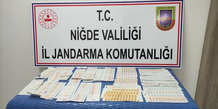 Niğde'de sahte içki üretip satan bir şüpheli yakalandı