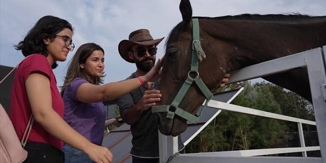 Süleymaniye'de iki yıl önce açılan binicilik kulübü bu spora ilgiyi artırdı