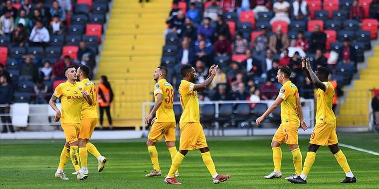 Kayserispor, Gaziantep deplasmanında 3 puanı aldı