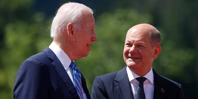 Almanya Başbakanı Scholz, ABD Başkanı Biden ile telefonda görüştü