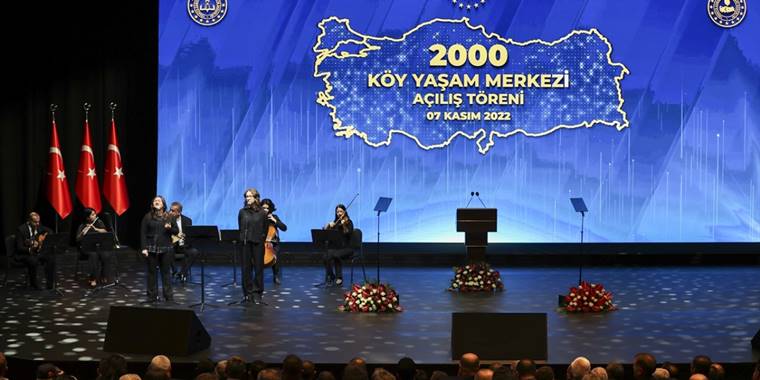 Erdoğan, '2000 Köy Yaşam Merkezinin Açılış Töreni'nde konuştu: