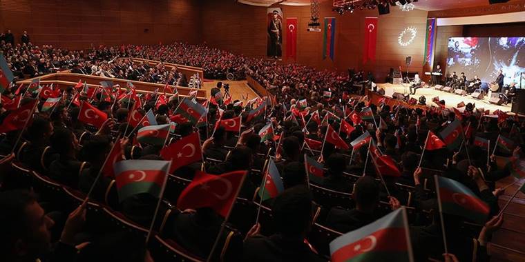 Azerbaycan'ın 8 Kasım Zafer Günü Ankara'da kutlandı