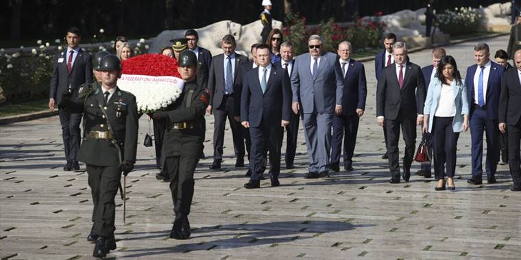 Yargıtay Cumhuriyet Başsavcısı Şahin, Rus Başsavcı Krasnov ile görüştü