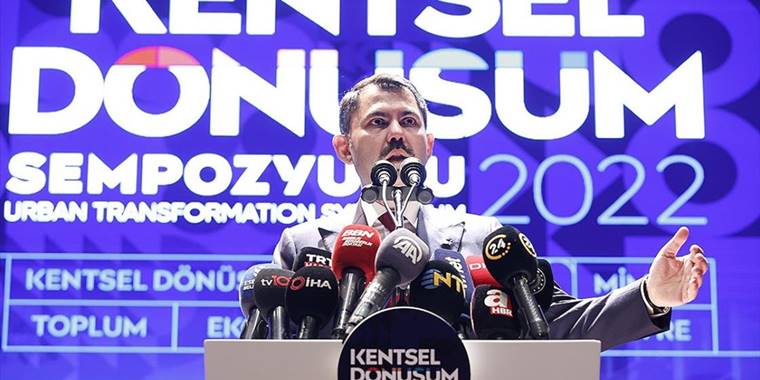 Bakan Kurum: Türkiye'nin dört bir yanında 3 milyon konutumuzu dönüştürdük