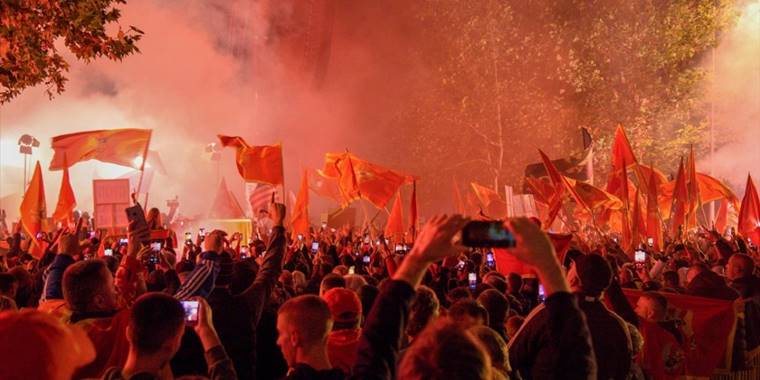 Karadağ'da cumhurbaşkanının yetkilerini kısıtlayan "tartışmalı yasa" protesto edildi