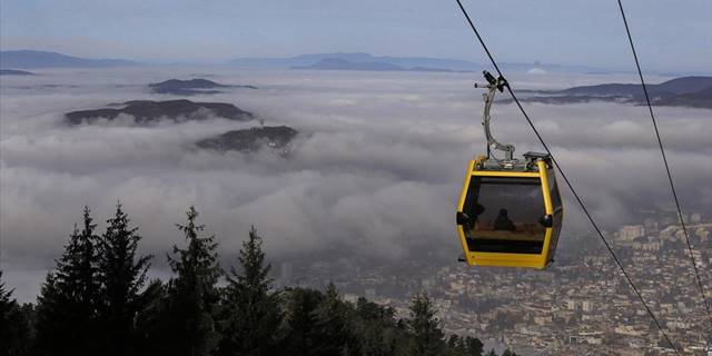 Saraybosna'da hava kirliliği etkisini göstermeye başladı