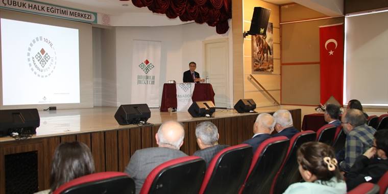 Çubuk'ta "Anadolu Mektebi Yazar Okumaları Projesi" başladı