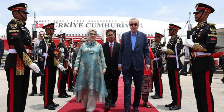 Cumhurbaşkanı Erdoğan, Endonezya'da